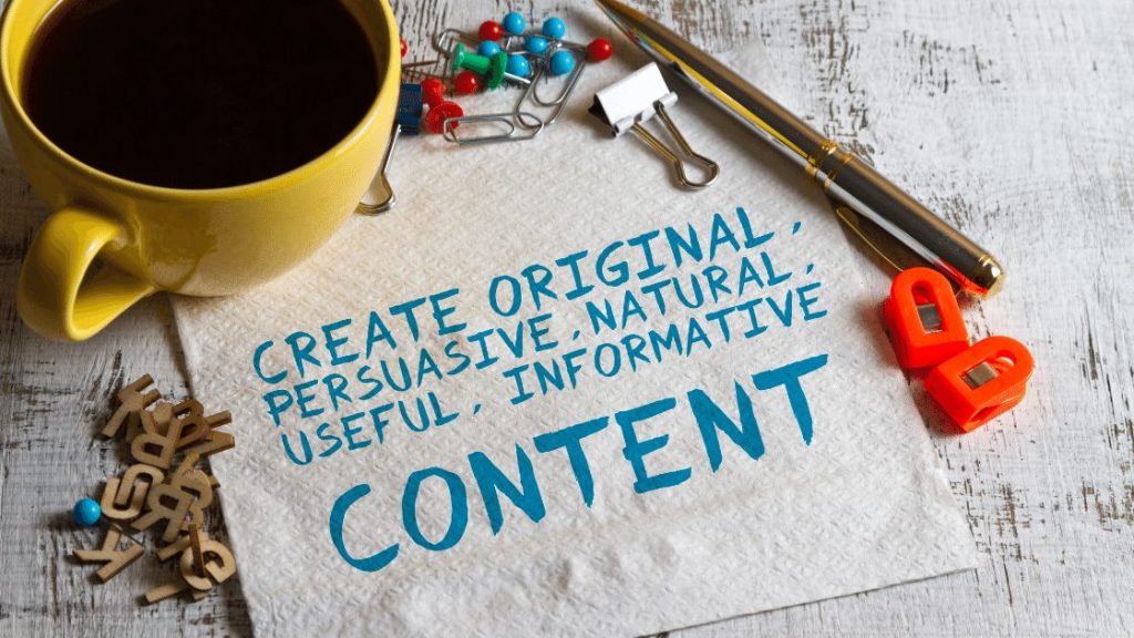 creating useful content